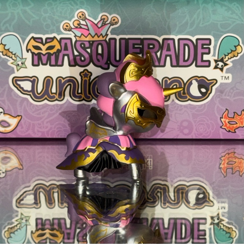 tokidoki Golden Echo Unicorno from Masquerade Unicorno Series